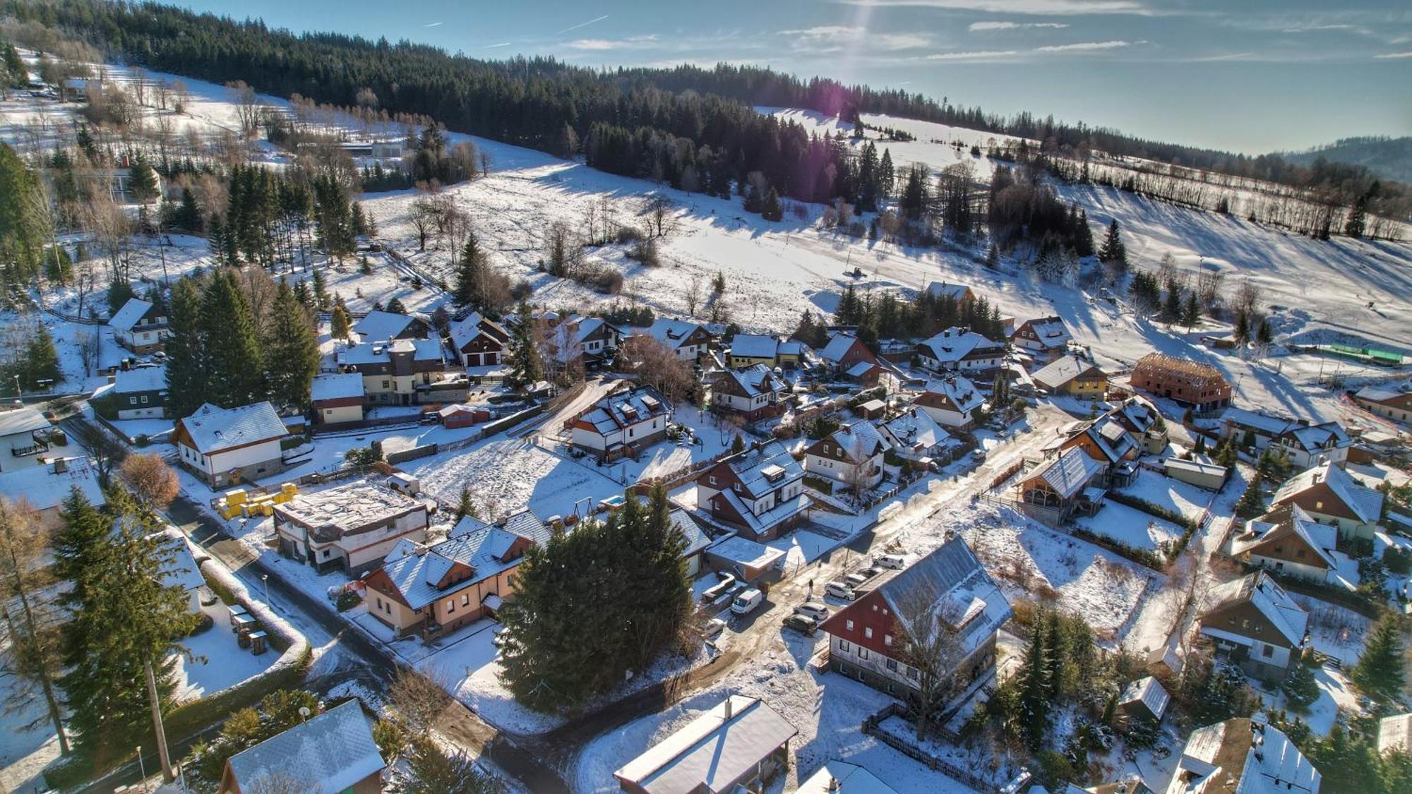 Apartmany Chata Samoty Zelezna Ruda Luaran gambar